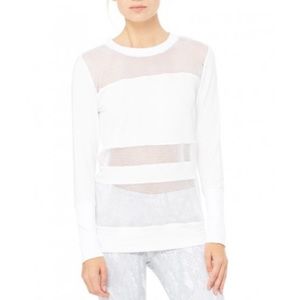 Alo Yoga Long Sleeve Mesh Top